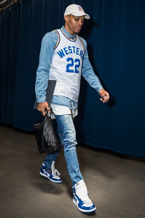 Russell Westbrooks Wildest Weirdest And Most Stylish Pregame Fits