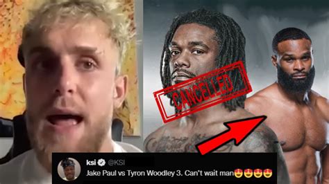 Jake Paul Fight Cancelled Again Youtube