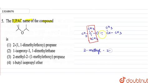 Use this tool to either convert drawn chemical structures into iupac names or to create the chemical structure from the written iupac name. The `IUPAC` name of the compound - YouTube