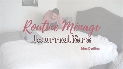 151 Routine Ménage Journalière Dailies Daily Cleaning routines