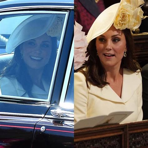 Miłośniczka księżnej kate i brytyjskiej rodziny królewskiej. Ślub księcia Harry'ego i Meghan Markle: Księżna Kate w tej ...
