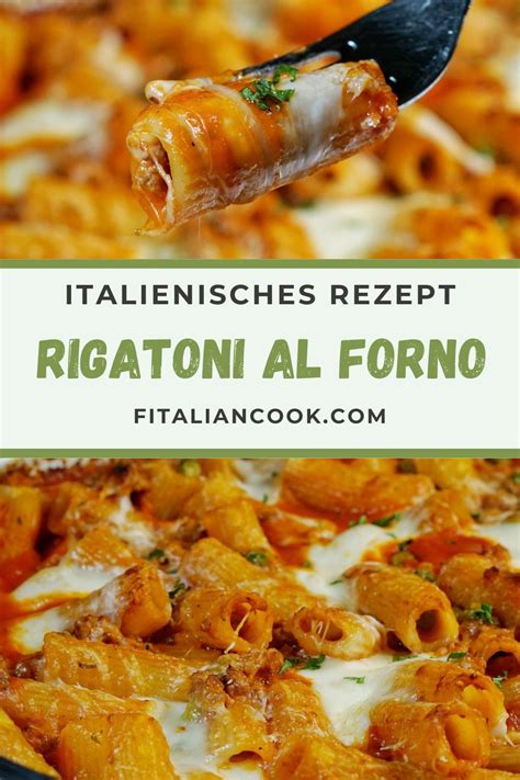 Rigatoni al Forno wie beim Italiener schnell einfach
