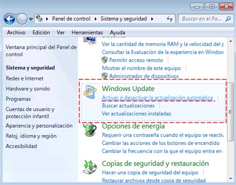 Desactivar Las Actualizaciones Automáticas En Windows 7 Tuto Descargas