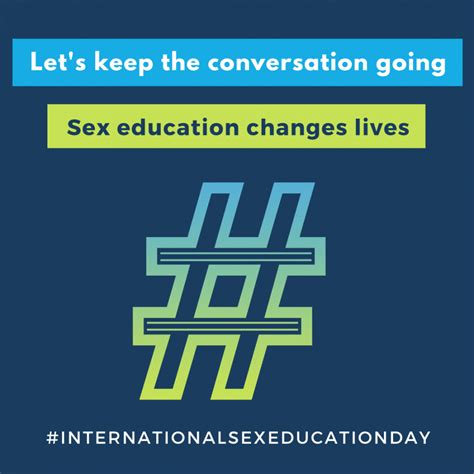 International Sex Education Day Get The Conversation Started About