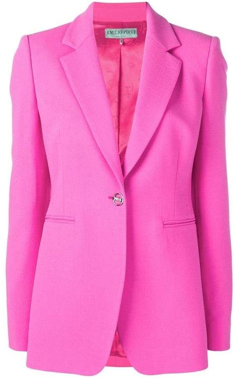 Emilio Pucci Tailored Blazer Jacket Blazer Designs Blazer Tailored