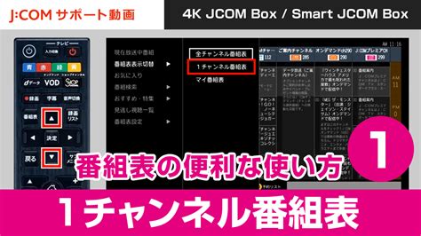 Manage your video collection and share your thoughts. 【4K J:COM Box】リモコンワンタッチ操作「一発ポン」 | J:COM ...