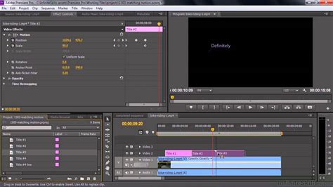 By steve paris 16 november 2018. Adobe Premiere Pro CC Tutorial | Matching The Motion Of An ...