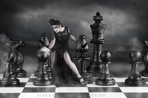 La Reine De La Magie Noire - Echec et Mat | Échec et mat, Reine noire, Echecs