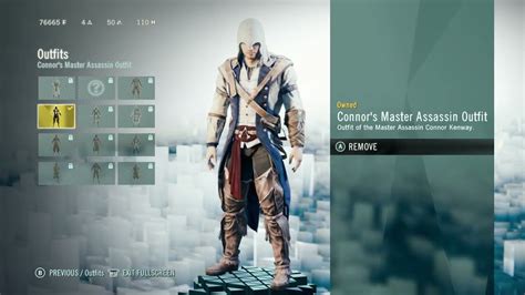 Assassins Creed Unity Connors Outfit Location From AC3 Initiate Chest