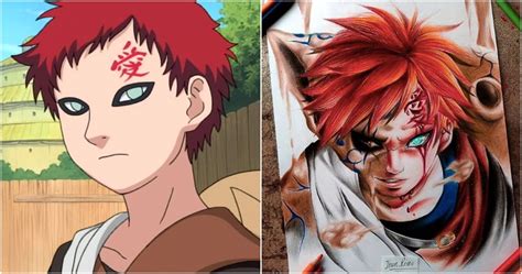 Naruto 10 Gaara Fan Art Pieces To Check Out