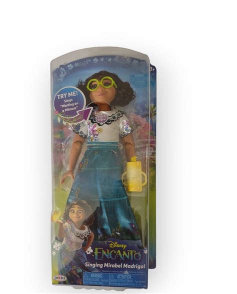 Disney Encanto 11 Inch Singing MIRABEL MADRIGAL Fashion Doll W Candle