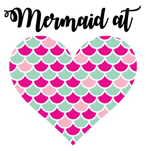 Free Mermaid Heart Svg Free 87 SVG PNG EPS DXF File