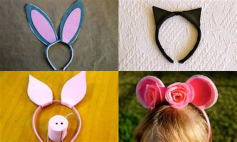 Make Your Own Animal Ears Headbands Kidspot