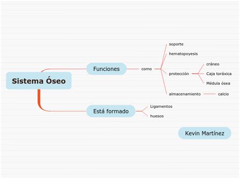 Sistema Óseo Mind Map