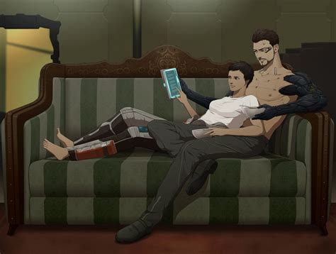 Adam Jensen And Faridah Malik Chill Out At Home Games In Deus