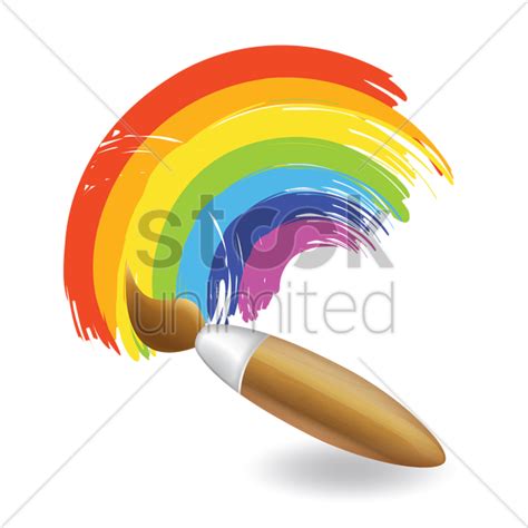 Paint Brush Multicolor Clipart Paint Brushes Rainbow Paint Brush Clip