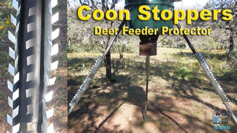 Deer are much less finicky about what they eat when they're starving or when they also are put off by materials with powerful flavors, such as cayenne pepper. Coon Stoppers Deer Feeder Deterrent for Varmints - YouTube