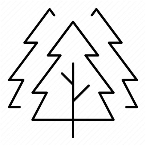 1 Tree Forest Camping Nature Pine Icon Download On Iconfinder