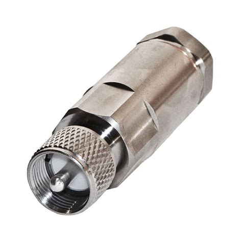Ldf4 50a To Uhf Male 50 Ohm Straight Solder Connector Primus Electronics