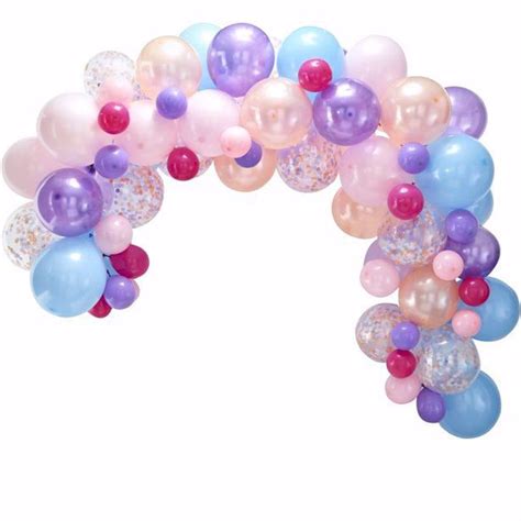 Outofmybubble Pastel Balloon Garland Arch 80 Balloons