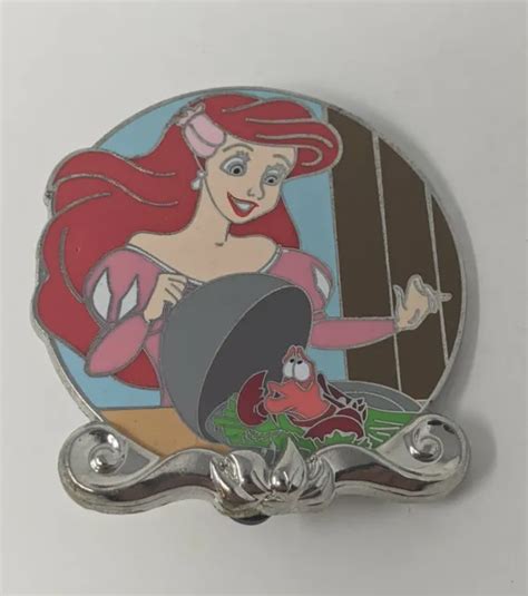 disney ariel sebastian little mermaid 30th anniversary d23 le200 pin trading 39 99 picclick