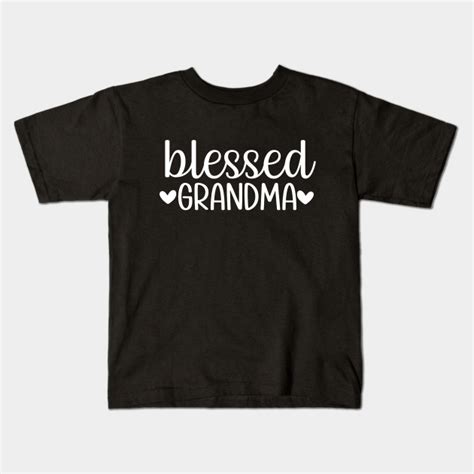 Blessed Grandma Shirt Personalized Grandma Shirts Custom Grandma T