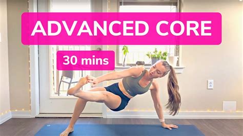 Minute Advanced Core Workout No Repeat Youtube