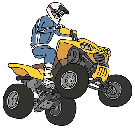 Four Wheel Atv Illustrations Royalty Free Vector Graphics And Clip Art