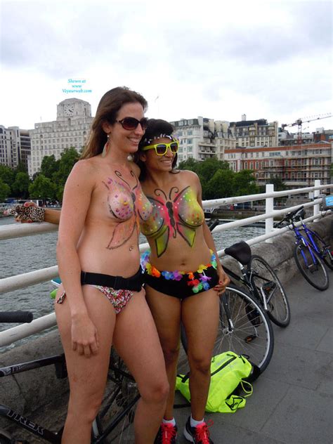 London Naked Bike Ride Part June Voyeur Web The Best Porn Website