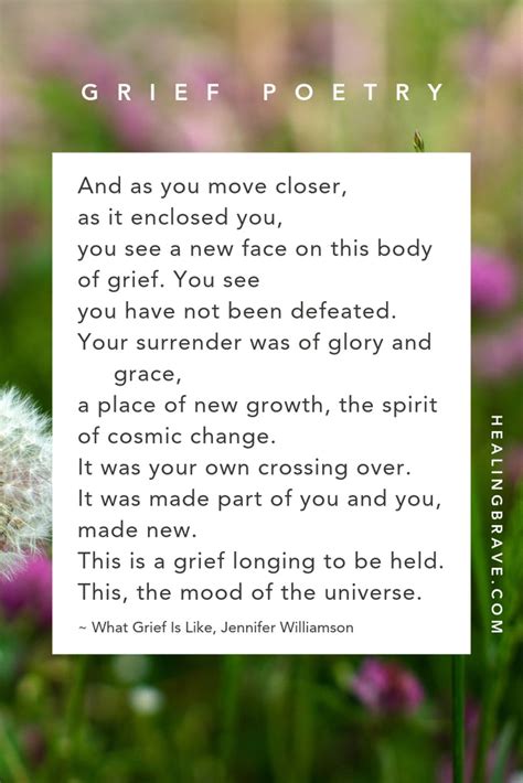 What Grief Is Like: A Poem about How Grief Changes You? Healing Brave