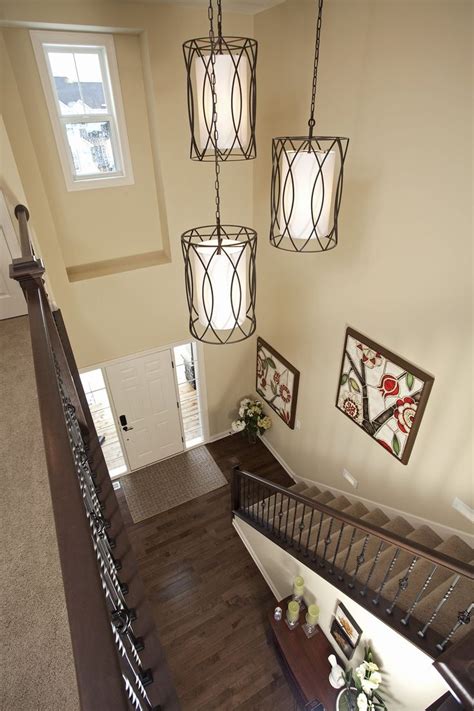 Here you can chose from decorative lighting, entrance foyer light fixtures and chandeliers. 59 best images about Staircase Chandelier on Pinterest ...