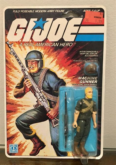 Gi Joe Vintage And Original 1982 Straight Arm Rock N Roll Sealed On