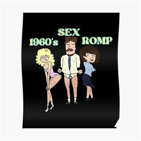 1960s Sex Romp Tv Show Or Movie Poster By Wearablepsa Redbubble
