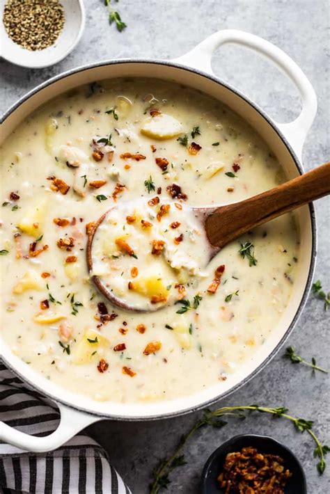 Creamy Dairy Free Clam Chowder Whole Get Inspired Everyday