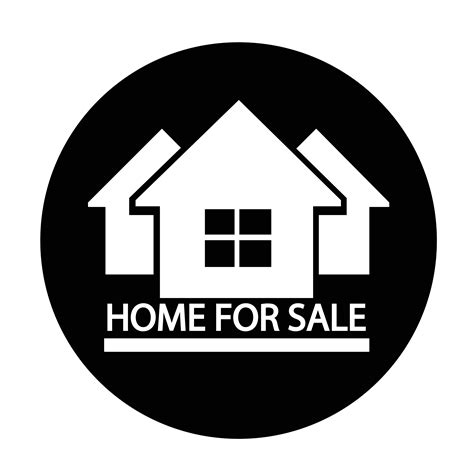 Home For Sale Icon 574895 Vector Art At Vecteezy