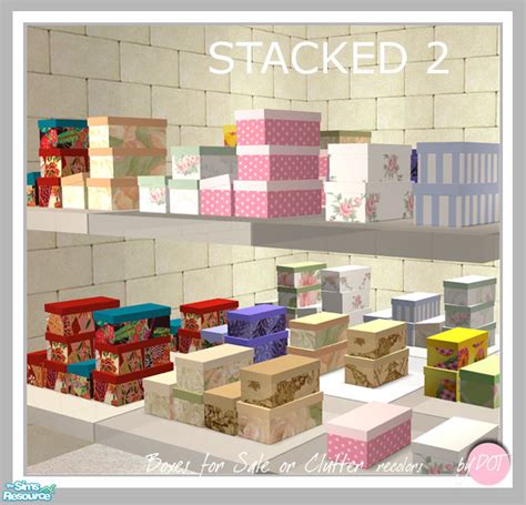 The Sims Resource Stacked2 Box