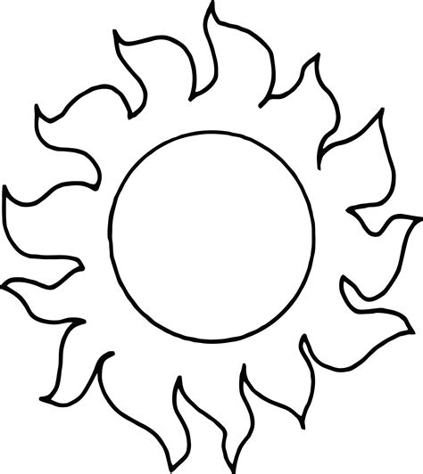 Sunshine Clipart Black And White Free Download On Clipartmag