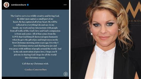 Candace Cameron Bure Responds To Backlash About Marriage Comment ‘i