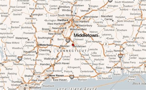 Guide Urbain De Middletown Connecticut