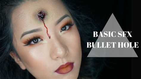 Bullet Hole Makeup Photos Cantik