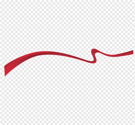 Red Lines Red Line Ribbon Png Pngwing