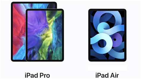 Ipad Pro 11 Vs Ipad Air Quelles Sont Les Différences Entre Les Deux