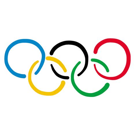 Olympics Rings Olympic Rings Five Olympic Rings Icon Black Color