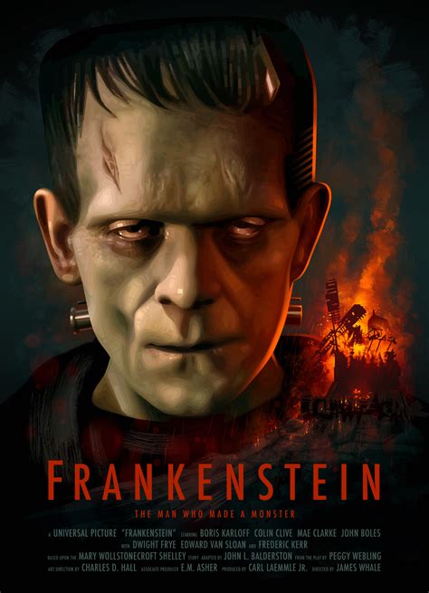 Artstation Frankenstein Poster