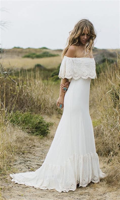 Bohemian Beach Wedding Dress Fashion Dresses