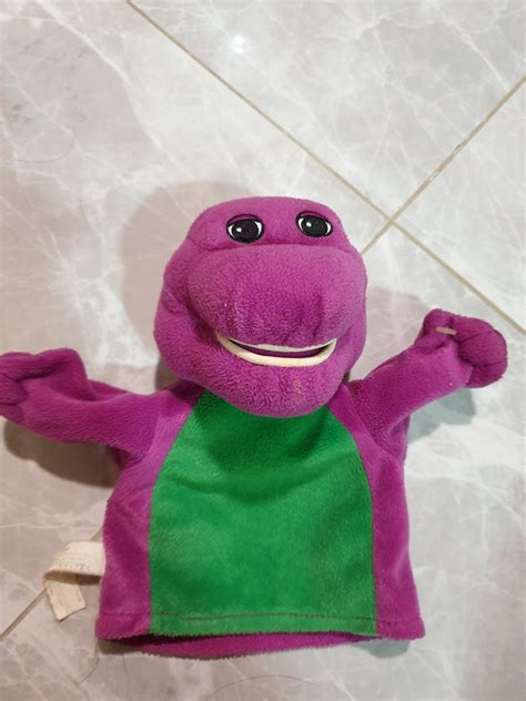 Barney Hand Puppet Hobbies And Toys Toys And Games On Carousell
