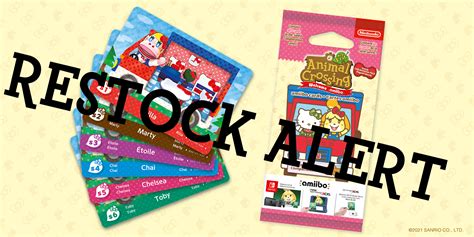 How to get sanrio hello kitty amiibo cards. Pre-Order Guide Animal Crossing Sanrio amiibo Card Restock Happening in March!