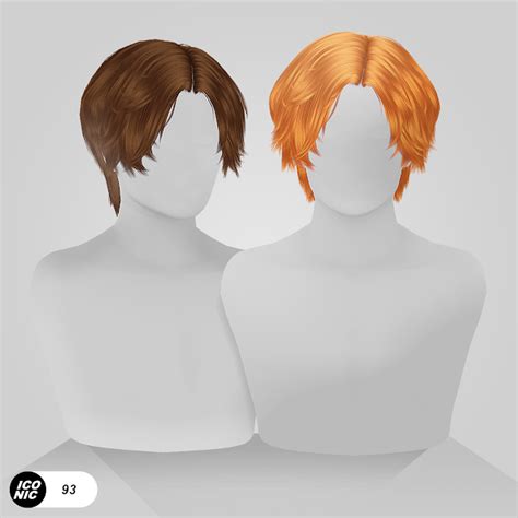 93 Hair Ts4 Public Iconic The Sims 4 Cc Creator Sims 4