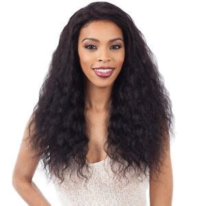 NAKED NATURE UNPROCESSED REMY HUMAN HAIR WET WAVY LACE FRONT WIG LOOSE DEEP EBay