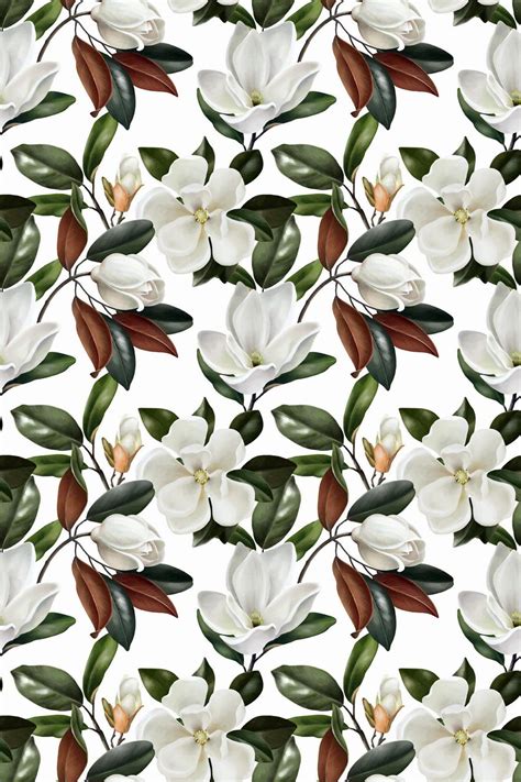 Magnolia Wallpaper Peel And Stick Or Non Pasted